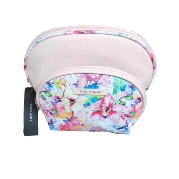Tahari Handbags - TAHARI Wild Orchids 2 PC dome set (NWT)